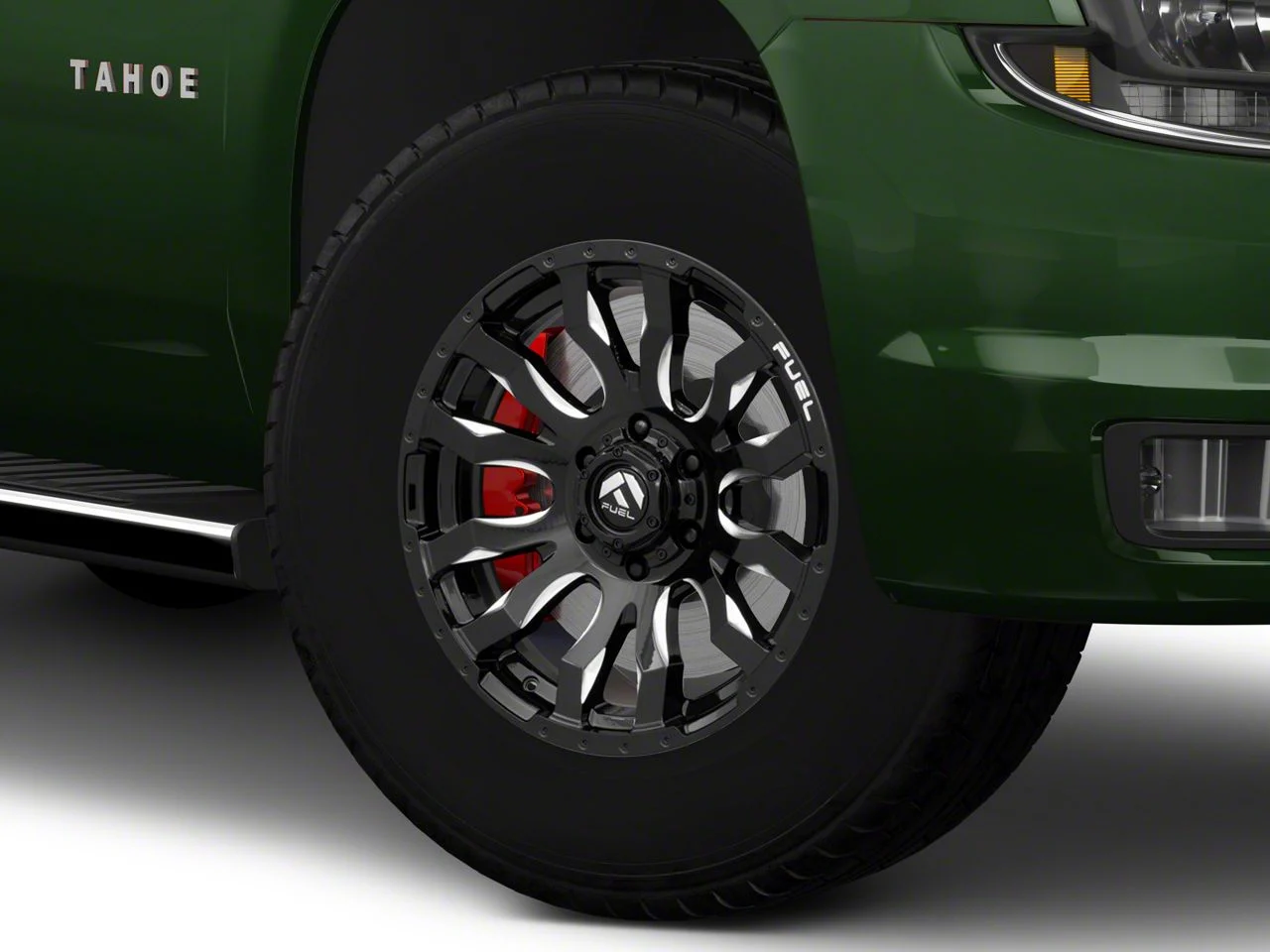 Fuel Wheels Blitz Gloss Black Milled 6-Lug Wheel; 18x9; 20mm Offset (15-20 Tahoe)