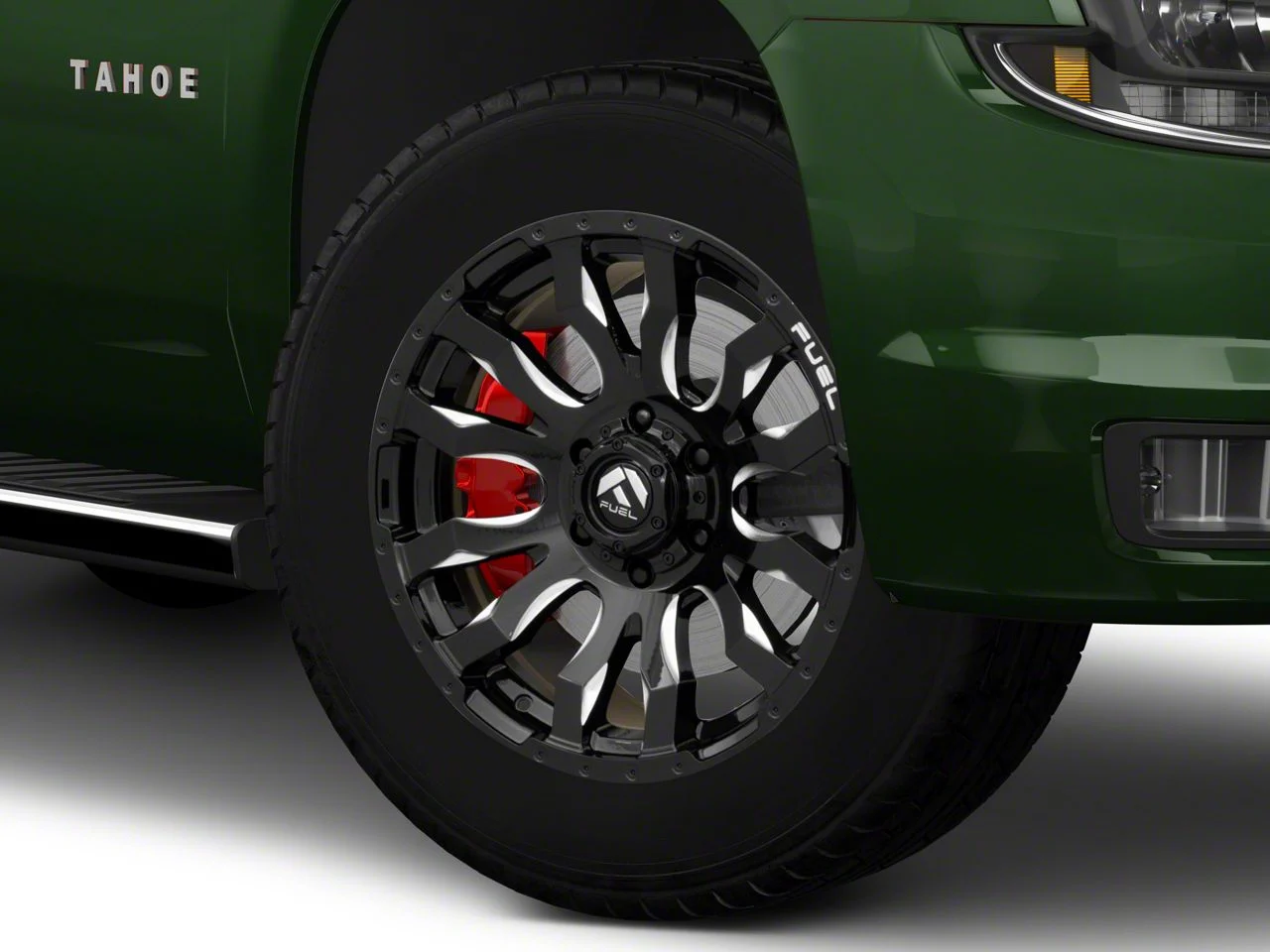 Fuel Wheels Blitz Gloss Black Milled 6-Lug Wheel; 20x9; 1mm Offset (15-20 Tahoe)