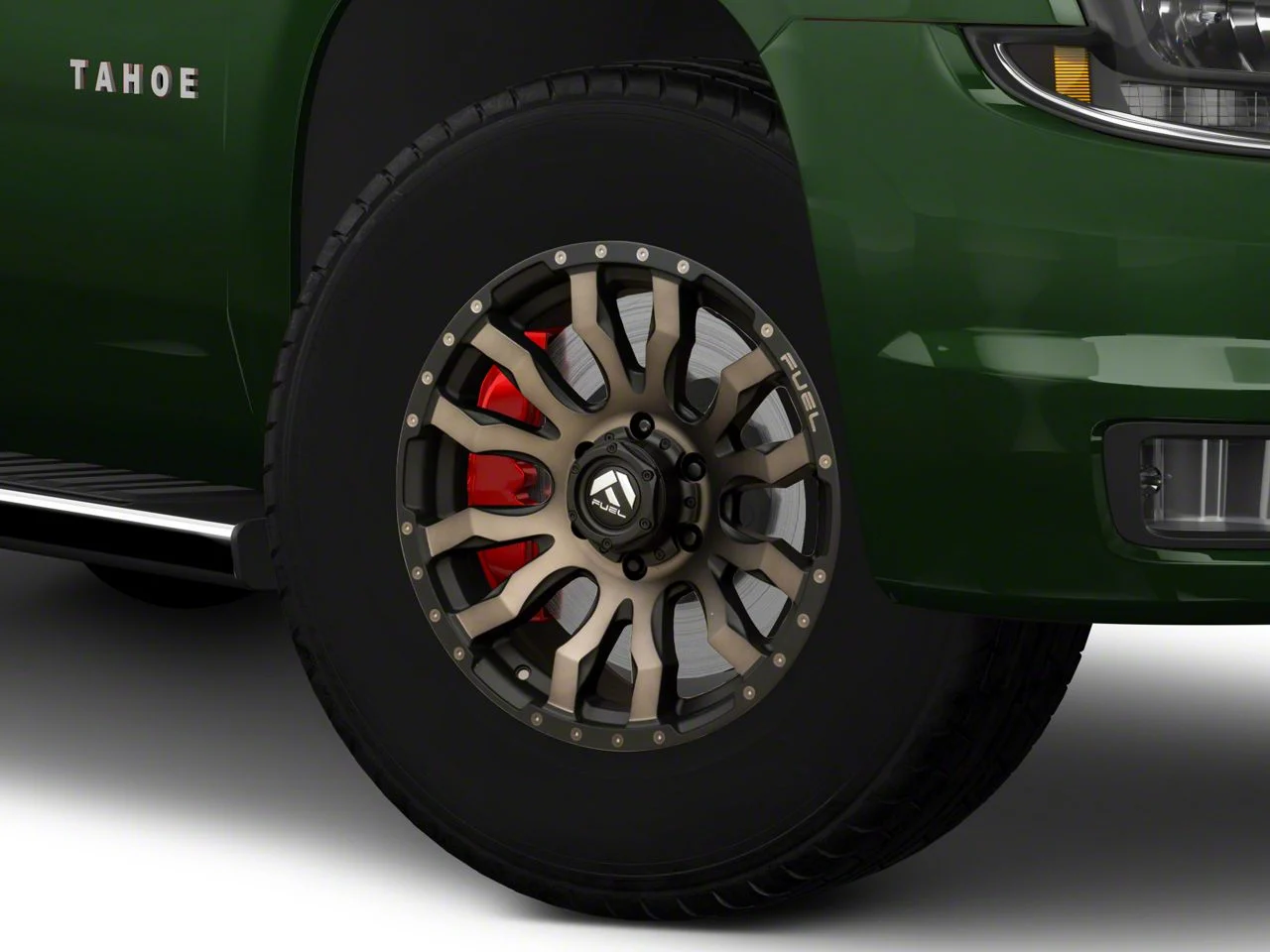 Fuel Wheels Blitz Matte Black Double Dark Tint 6-Lug Wheel; 18x9; 1mm Offset (15-20 Tahoe)