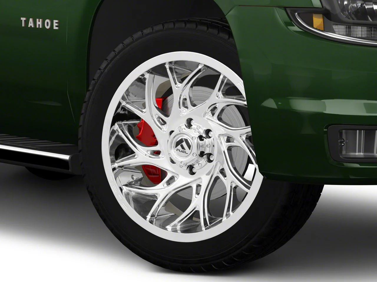 Fuel Wheels Runner Chrome 6-Lug Wheel; 24x14; -75mm Offset (15-20 Tahoe)