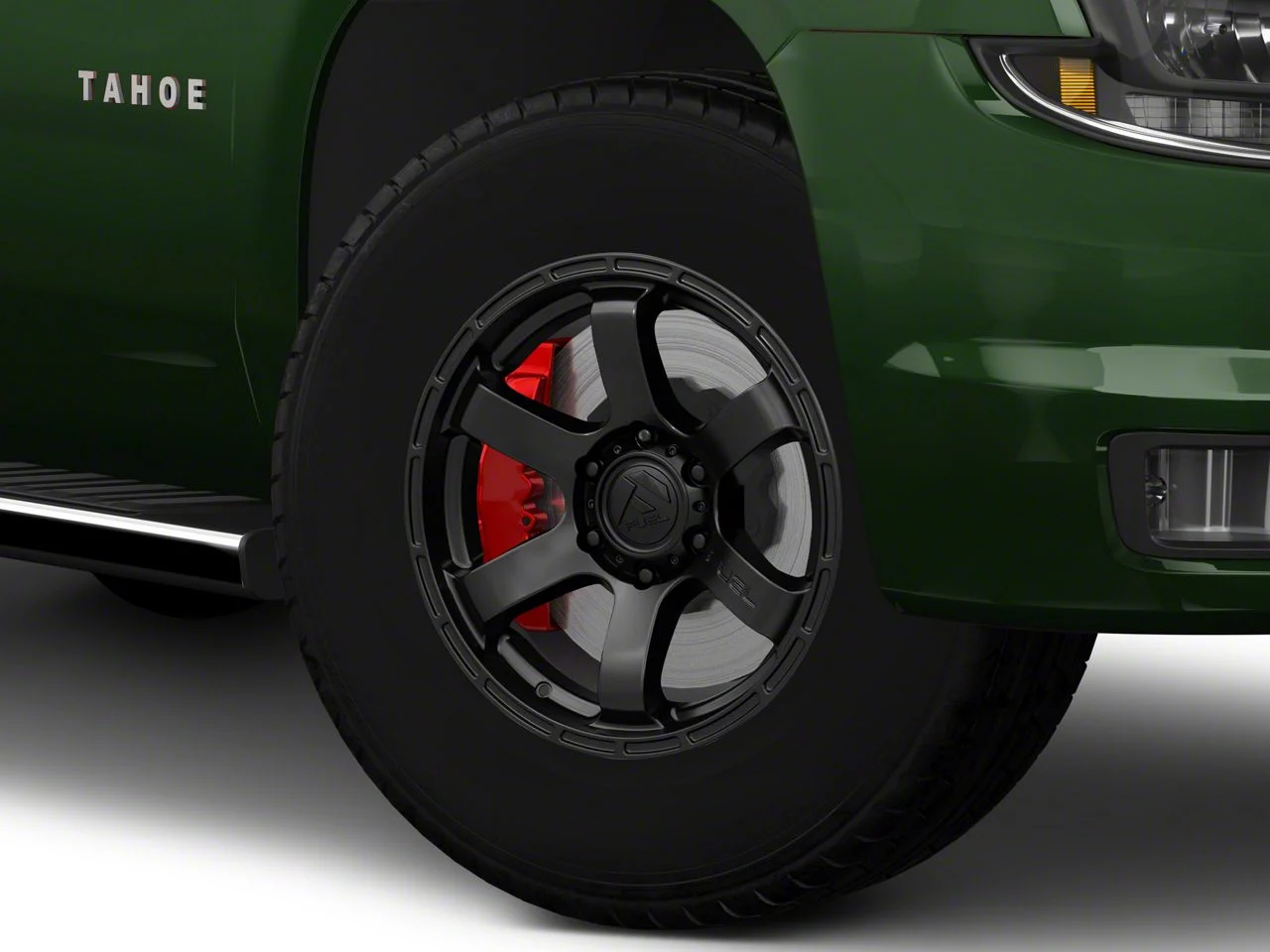 Fuel Wheels Rush Satin Black 6-Lug Wheel; 18x9; 20mm Offset (15-20 Tahoe)