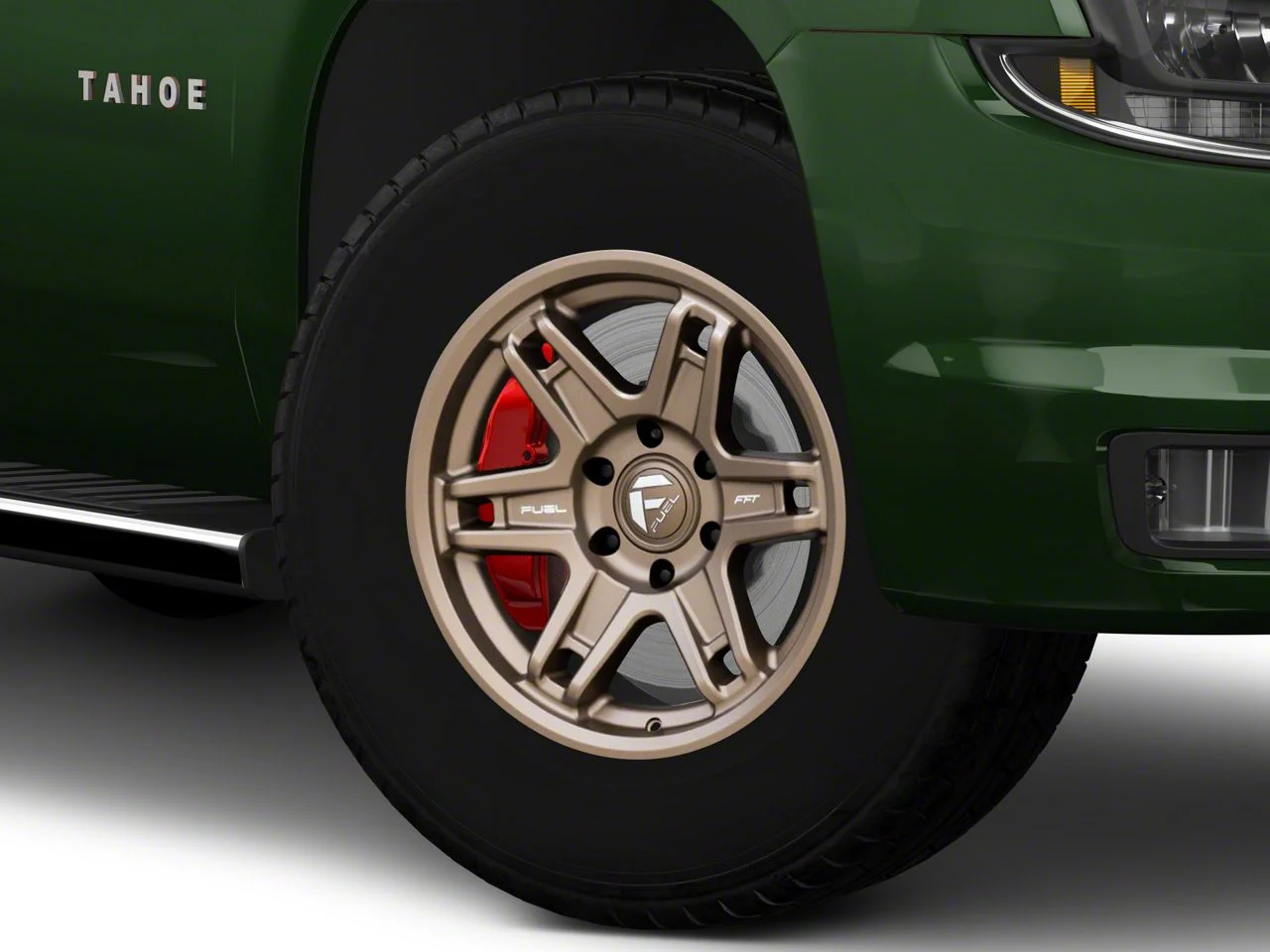 Fuel Wheels Slayer Matte Bronze 6-Lug Wheel; 18x8.5; -15mm Offset (15-20 Tahoe)
