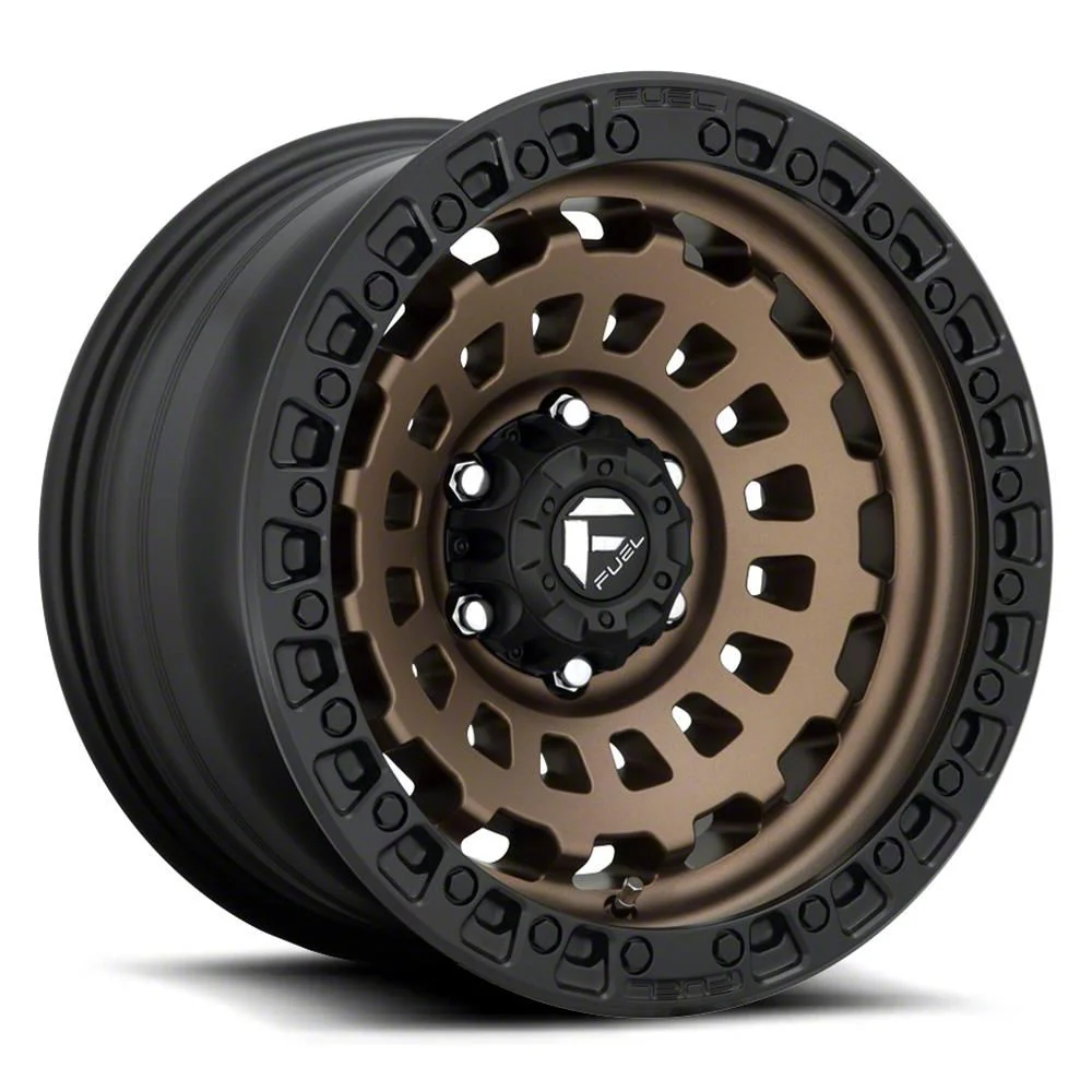 Fuel Wheels Zephyr Matte Bronze 6-Lug Wheel; 18x9; 1mm Offset (15-20 Tahoe)