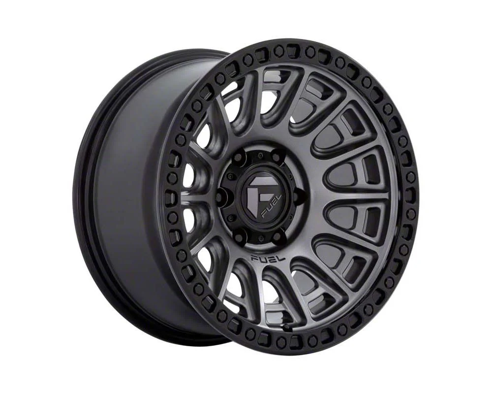 Fuel Wheels Cycle Matte Gunmetal 6-Lug Wheel; 20x9; 1mm Offset (19-23 Ranger)