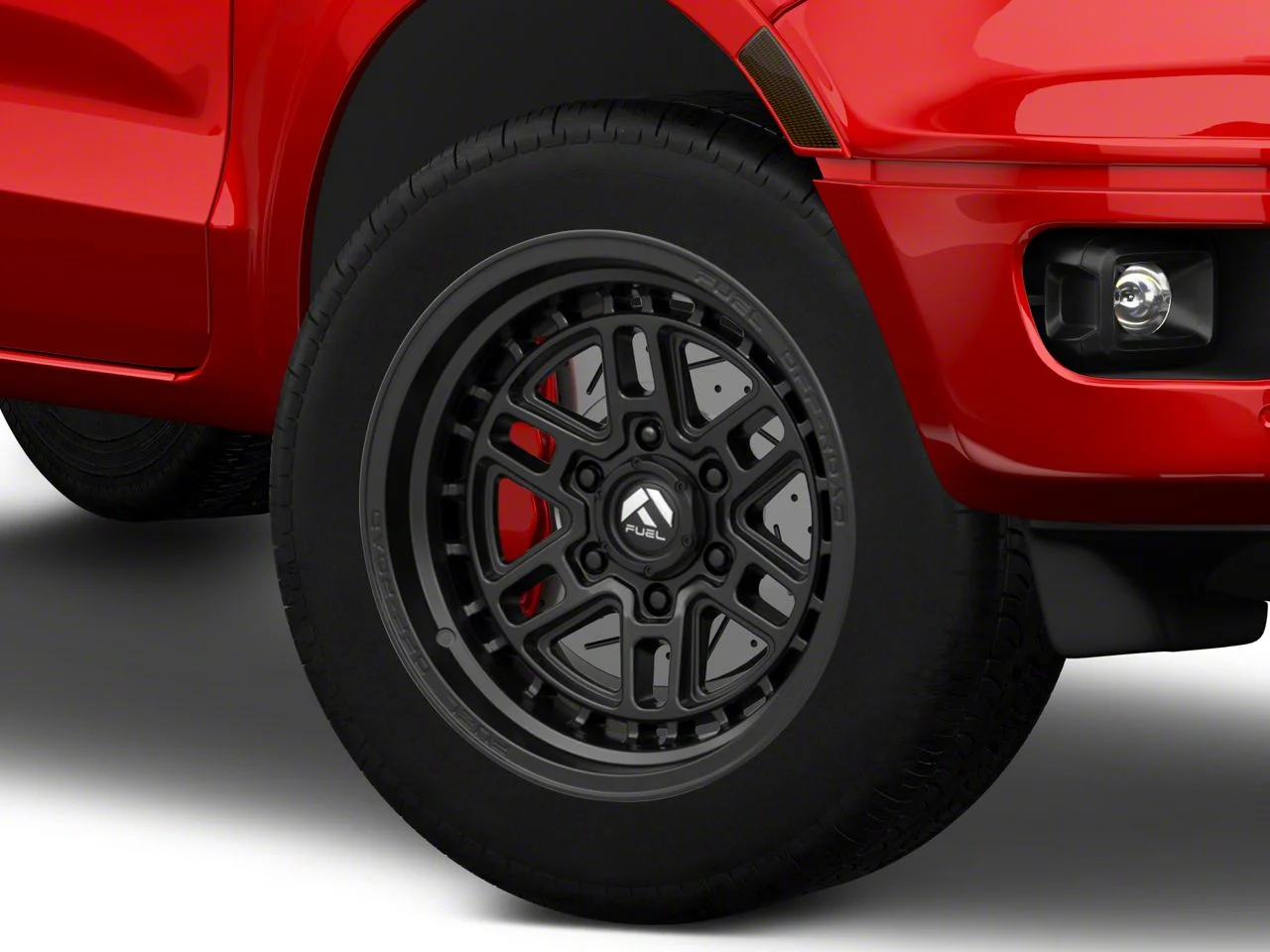 Fuel Wheels Nitro Matte Black 6-Lug Wheel; 20x9; 1mm Offset (19-23 Ranger)
