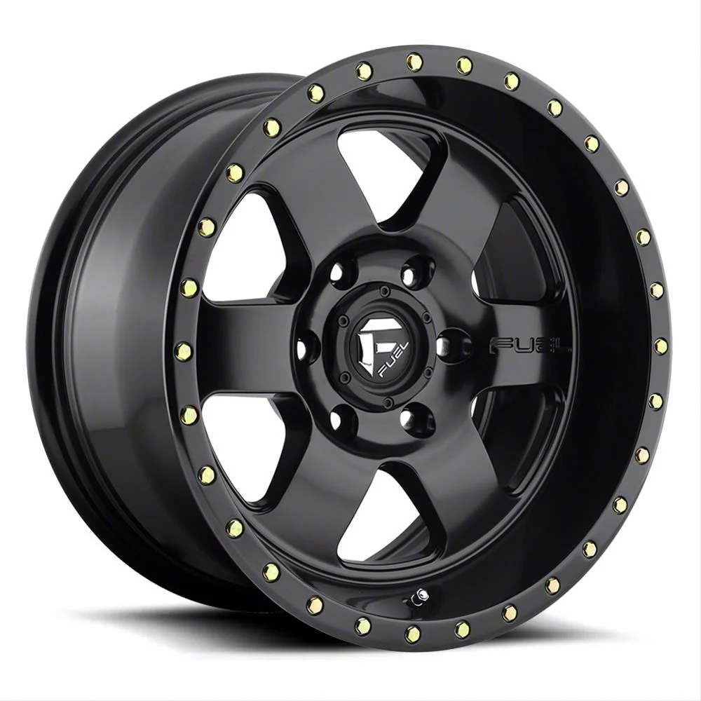 Fuel Wheels Podium Matte Black 6-Lug Wheel; 20x9; 20mm Offset (19-23 Ranger)