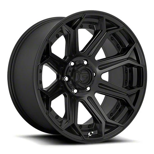 Fuel Wheels Siege Matte Black 6-Lug Wheel; 24x12; -44mm Offset (19-23 Ranger)