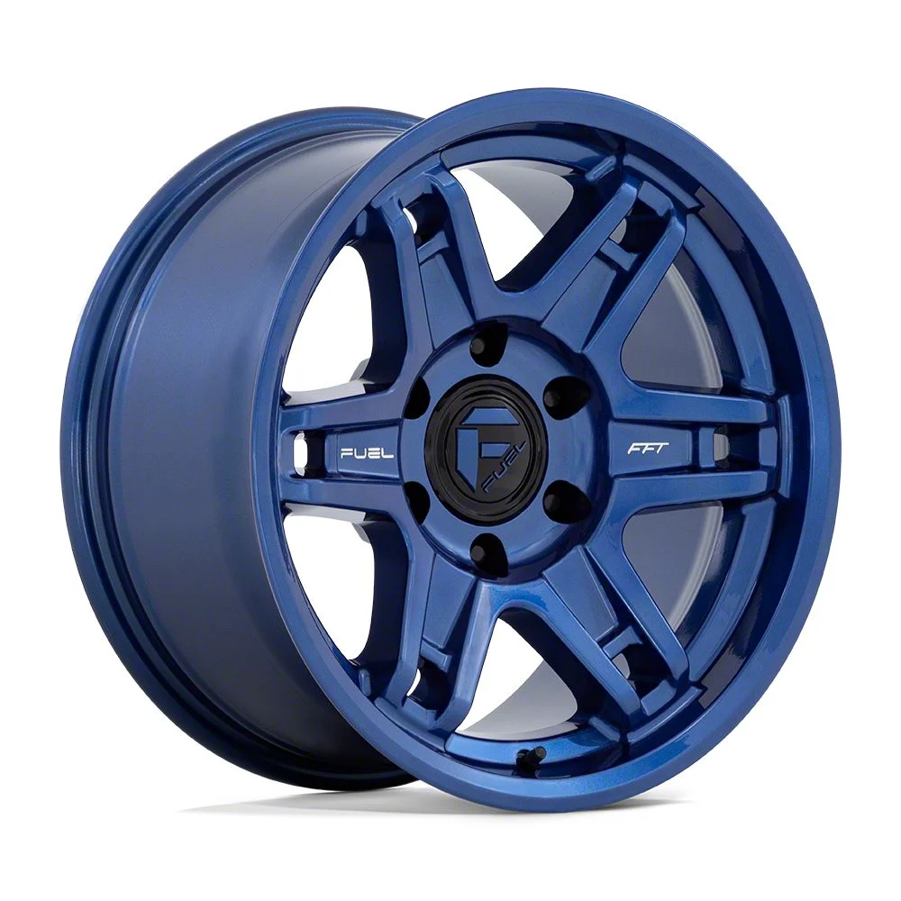Fuel Wheels Slayer Dark Blue 6-Lug Wheel; 18x8.5; -15mm Offset (19-23 Ranger)