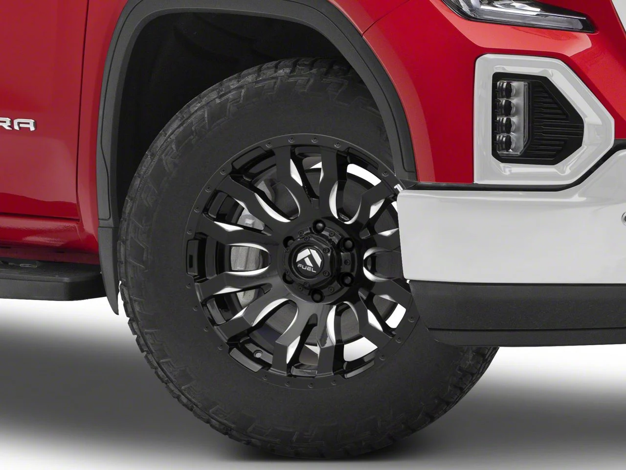 Fuel Wheels Blitz Gloss Black Milled 6-Lug Wheel; 20x9; 20mm Offset (19-26 Sierra 1500)
