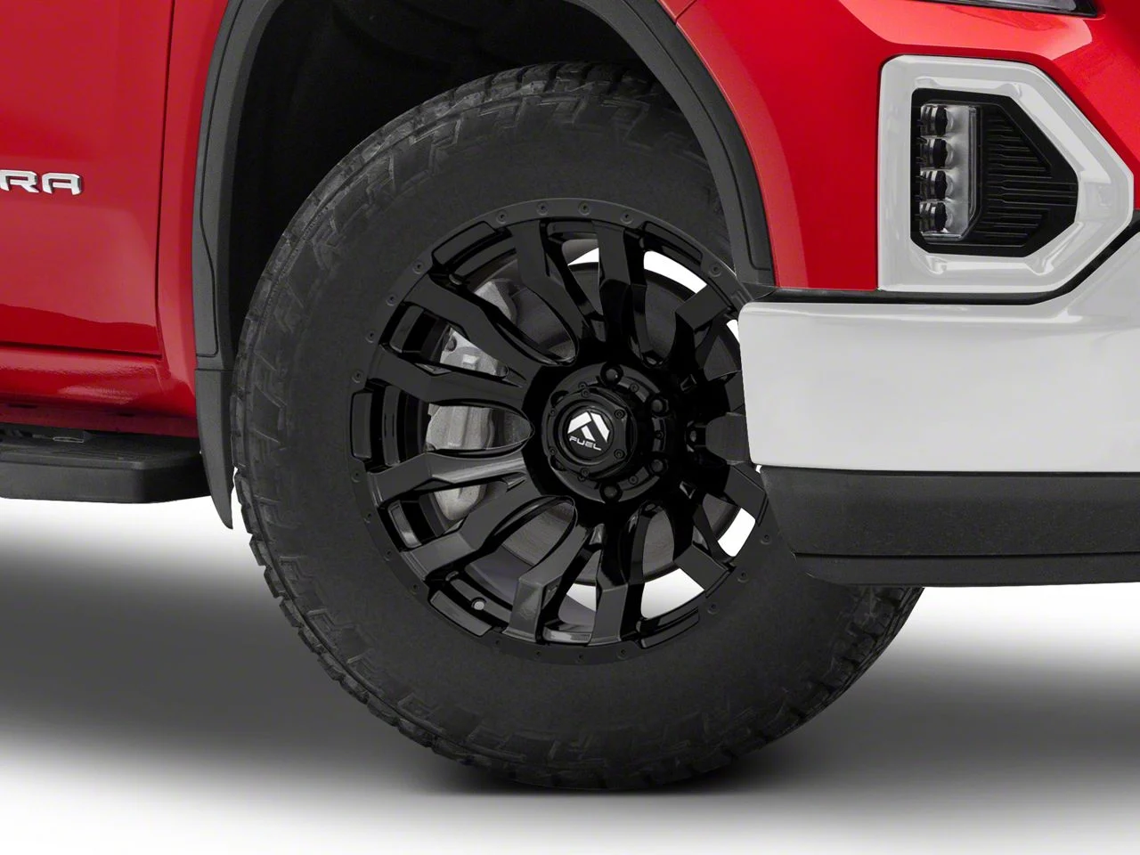 Fuel Wheels Blitz Gloss Black 6-Lug Wheel; 20x9; 1mm Offset (19-26 Sierra 1500)