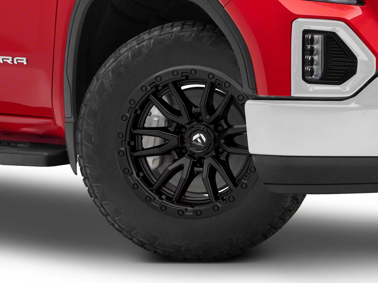 Fuel Wheels Rebel Matte Black 6-Lug Wheel; 20x9; 1mm Offset (19-26 Sierra 1500)