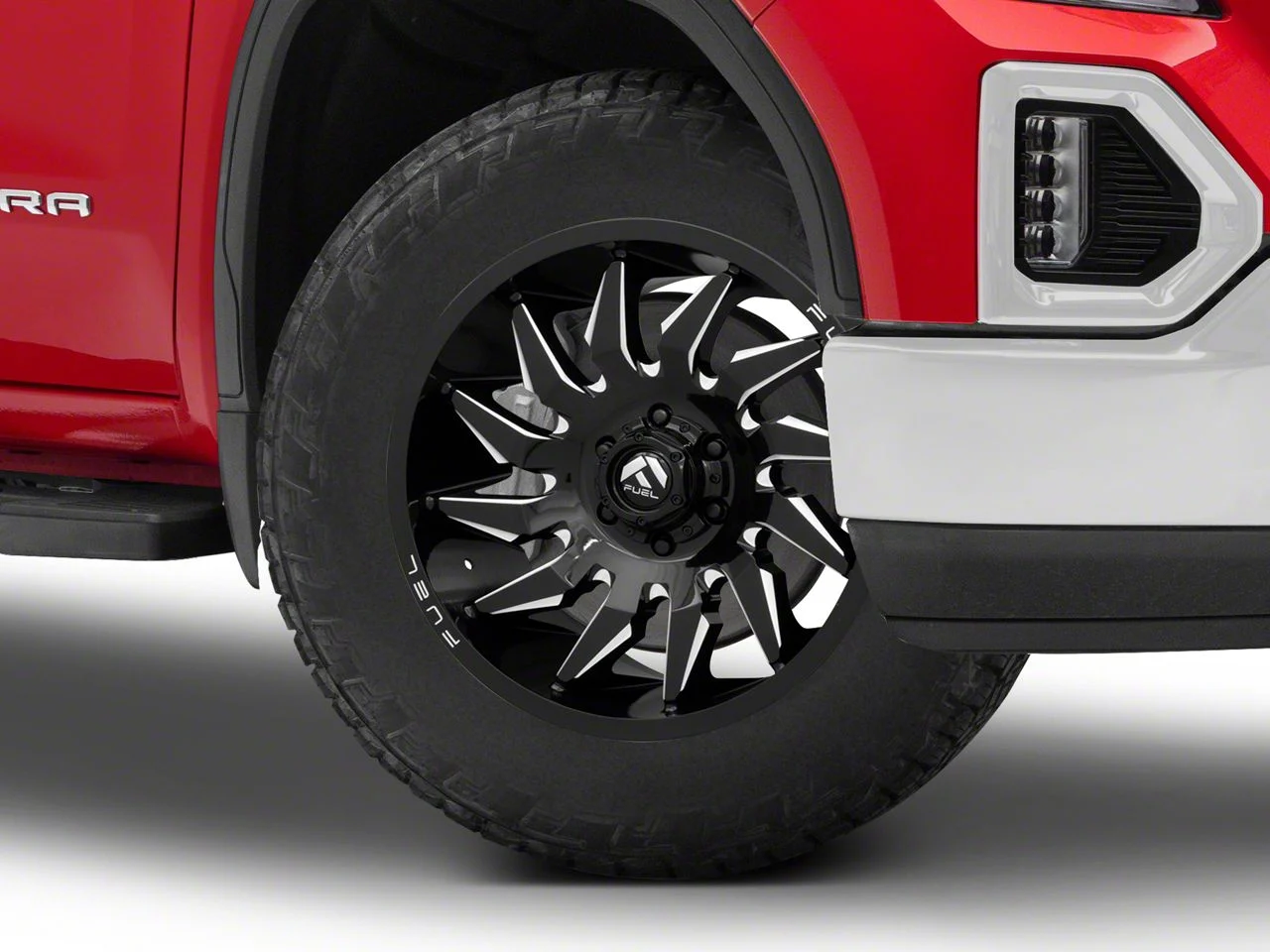 Fuel Wheels Saber Gloss Black Milled 6-Lug Wheel; 20x10; -18mm Offset (19-26 Sierra 1500)