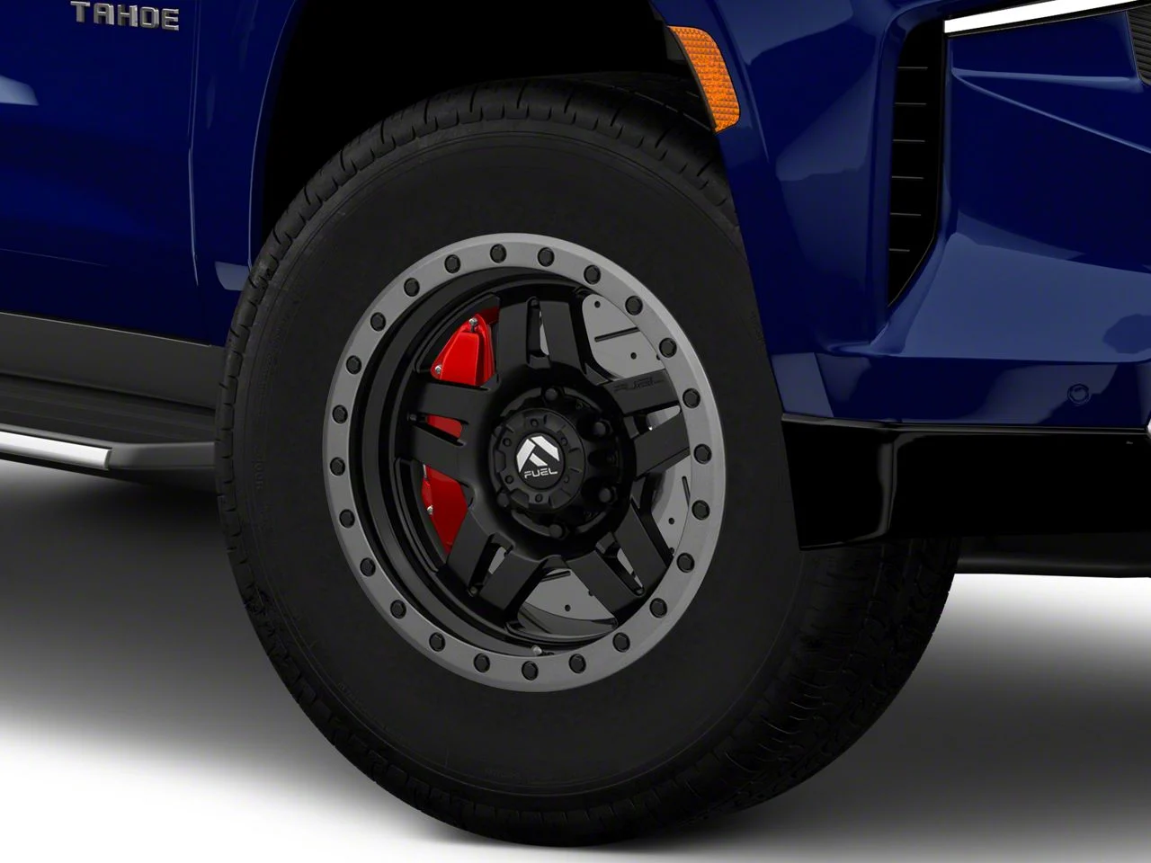 Fuel Wheels Anza Matte Black with Anthracite Ring 6-Lug Wheel; 18x9; 1mm Offset (21-26 Tahoe)