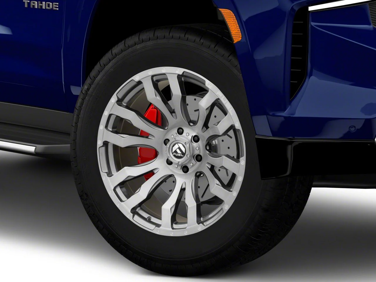 Fuel Wheels Blitz Platinum Brushed Gunmetal 6-Lug Wheel; 20x9; 20mm Offset (21-26 Tahoe)