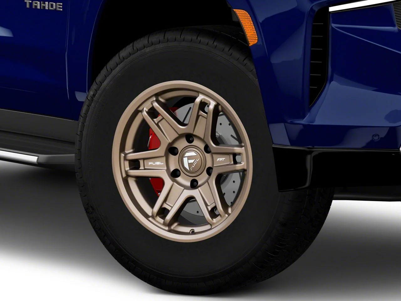 Fuel Wheels Slayer Matte Bronze 6-Lug Wheel; 18x8.5; -15mm Offset (21-26 Tahoe)