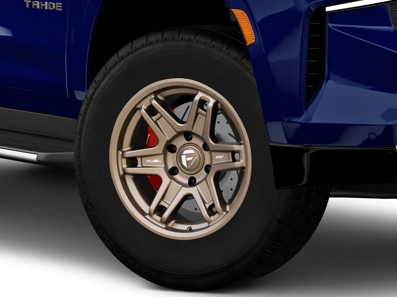 Fuel Wheels Slayer Matte Bronze 6-Lug Wheel; 18x8.5; 1mm Offset (21-26 Tahoe)