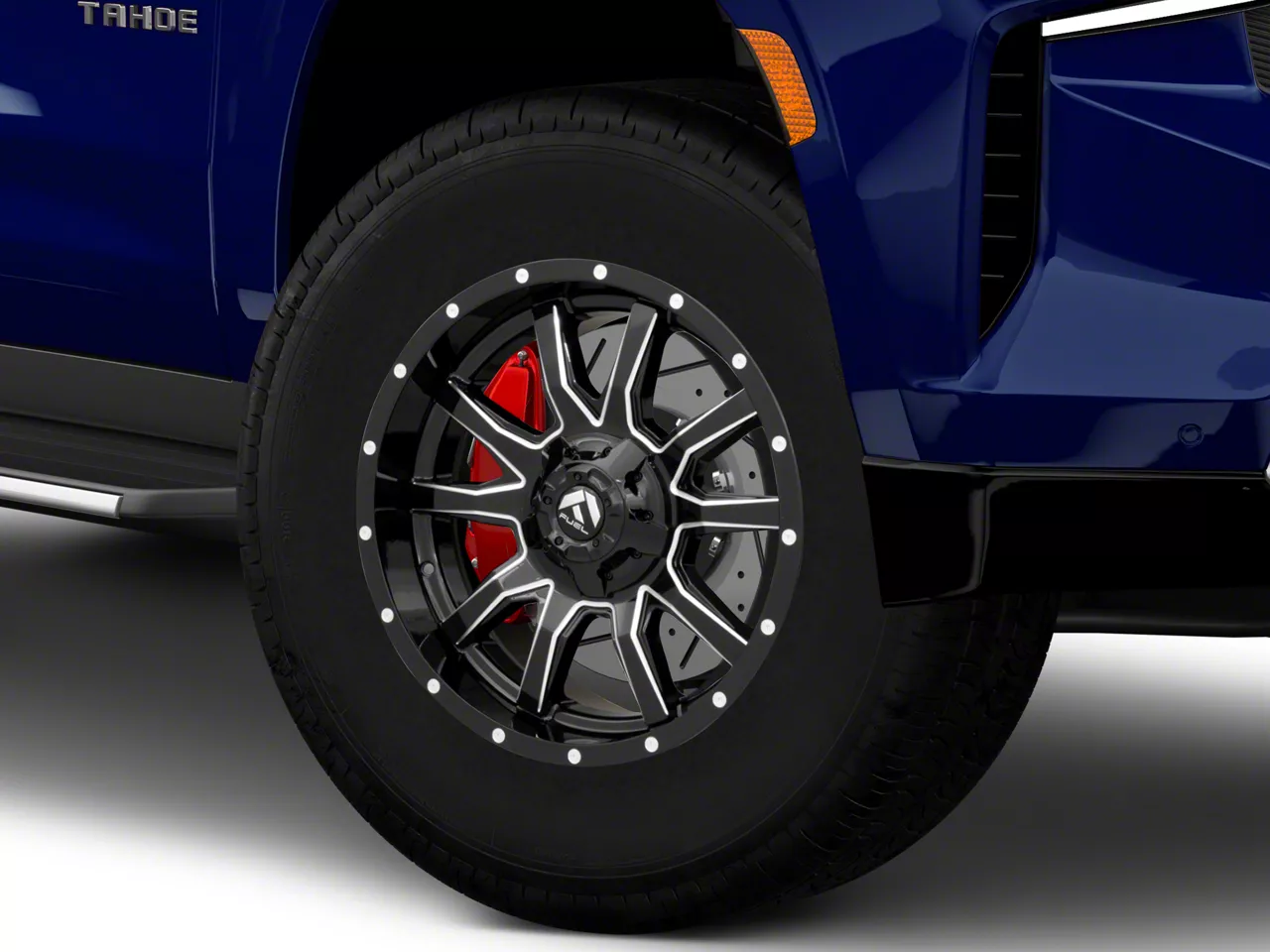 Fuel Wheels Vandal Gloss Black Milled 6-Lug Wheel; 18x9; 1mm Offset (21-26 Tahoe)
