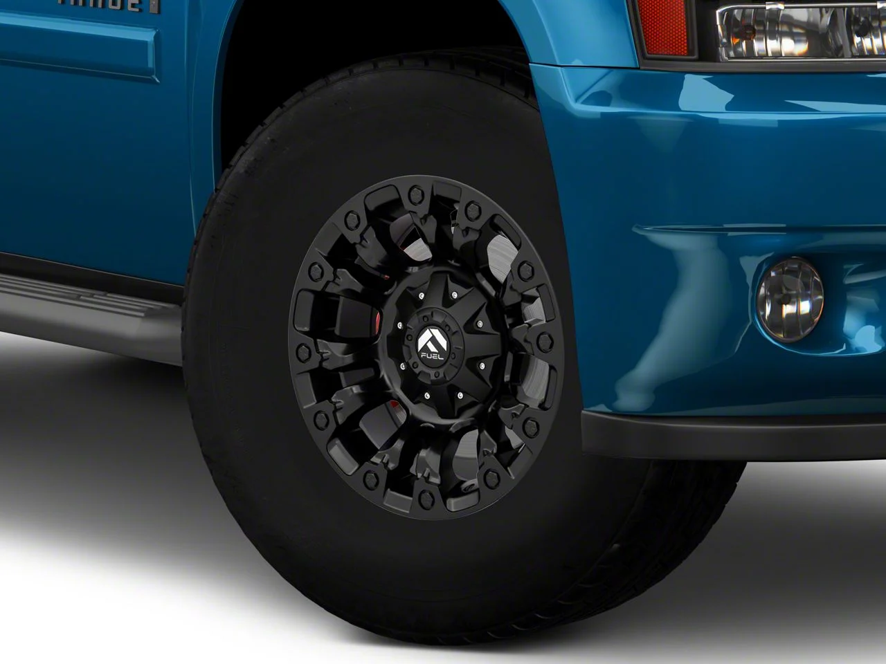 Fuel Wheels Vapor Matte Black 6-Lug Wheel; 17x10; -18mm Offset (07-14 Tahoe)