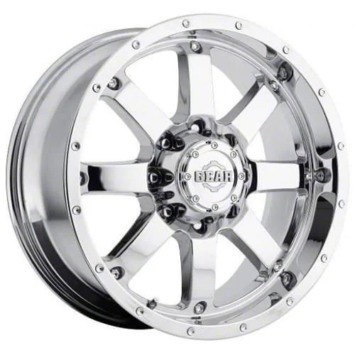 Gear Off-Road Big Block Chrome 6-Lug Wheel; 17x9; 18mm Offset (19-23 Ranger)