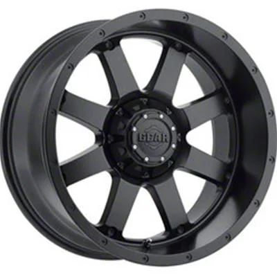 Gear Off-Road Big Block Satin Black 6-Lug Wheel; 18x9; 18mm Offset (19-23 Ranger)