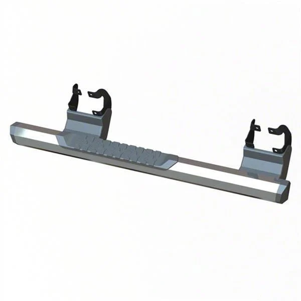 GEM Tubes Octa Series Nerf Side Step Bars; Chrome (15-26 F-150 Regular Cab)