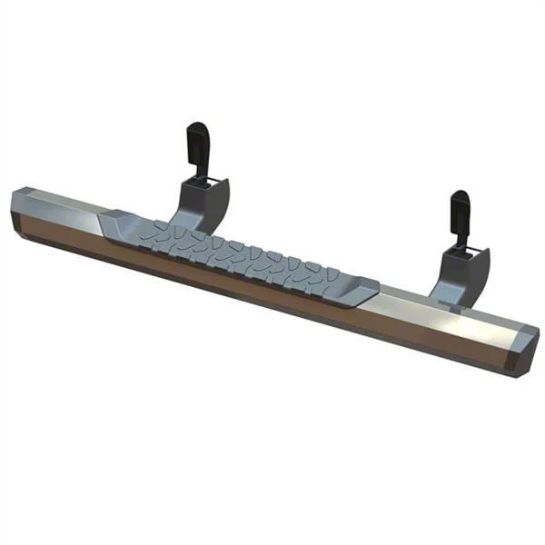 GEM Tubes Octa Series Nerf Side Step Bars; Chrome (07-13 Silverado 1500 Regular Cab)