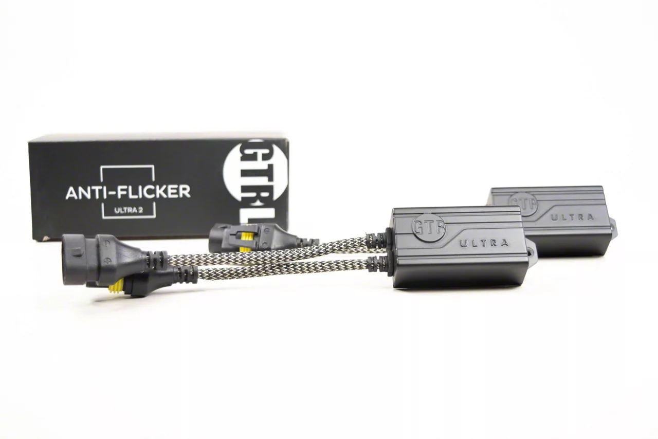 GTR Lighting PWM Module Ultra 2.0 Anti-Flicker Harnesses; 9005/9006 (Universal; Some Adaptation May Be Required)