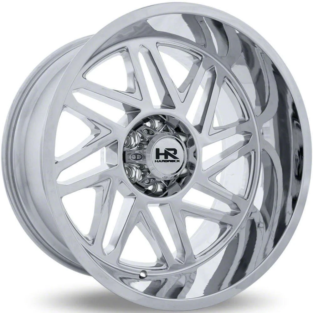 Hardrock Offroad Bones Xposed Chrome 8-Lug Wheel; 20x12; -44mm Offset (15-19 Sierra 2500 HD)