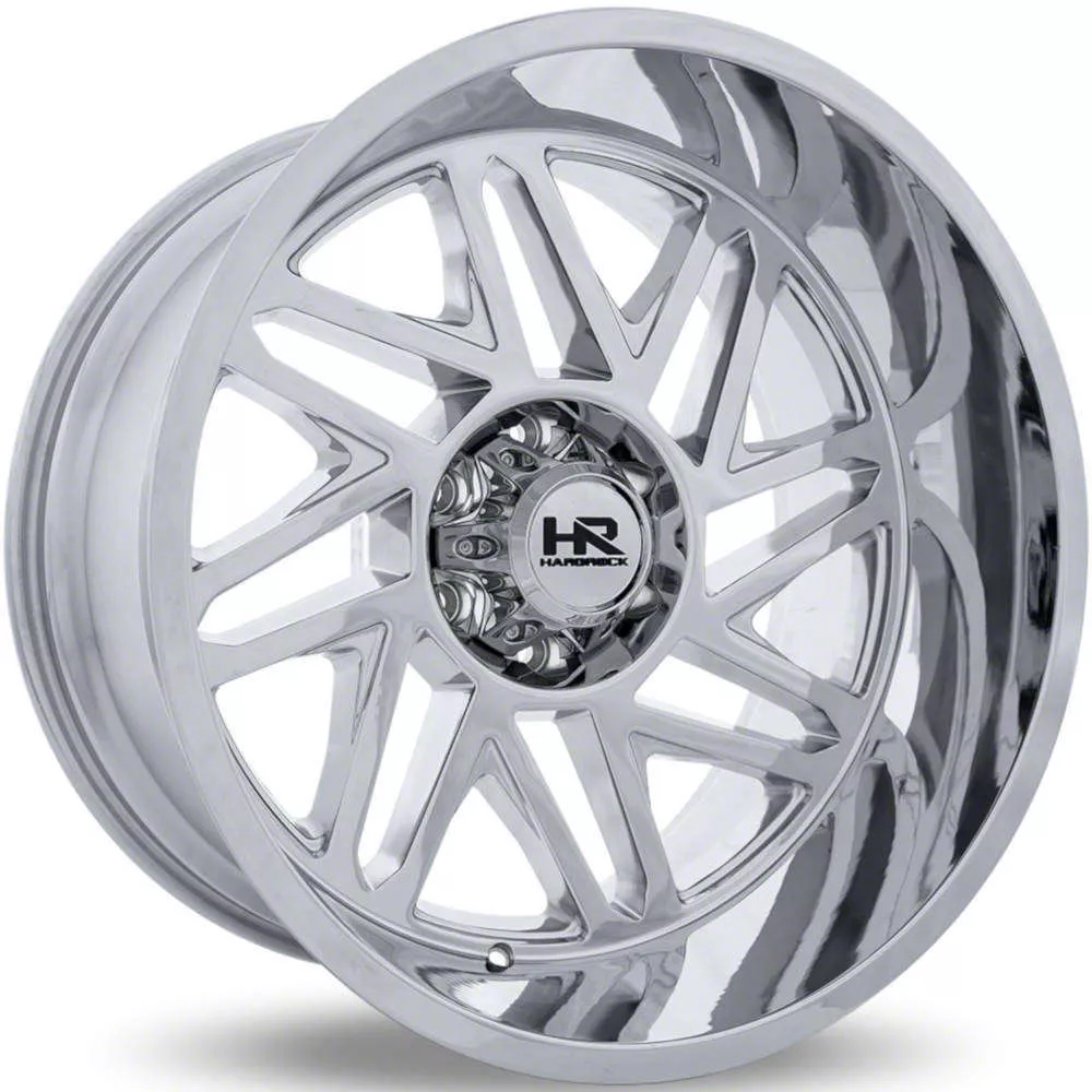 Hardrock Offroad Bones Xposed Chrome 8-Lug Wheel; 20x12; -44mm Offset (20-26 Sierra 2500 HD)