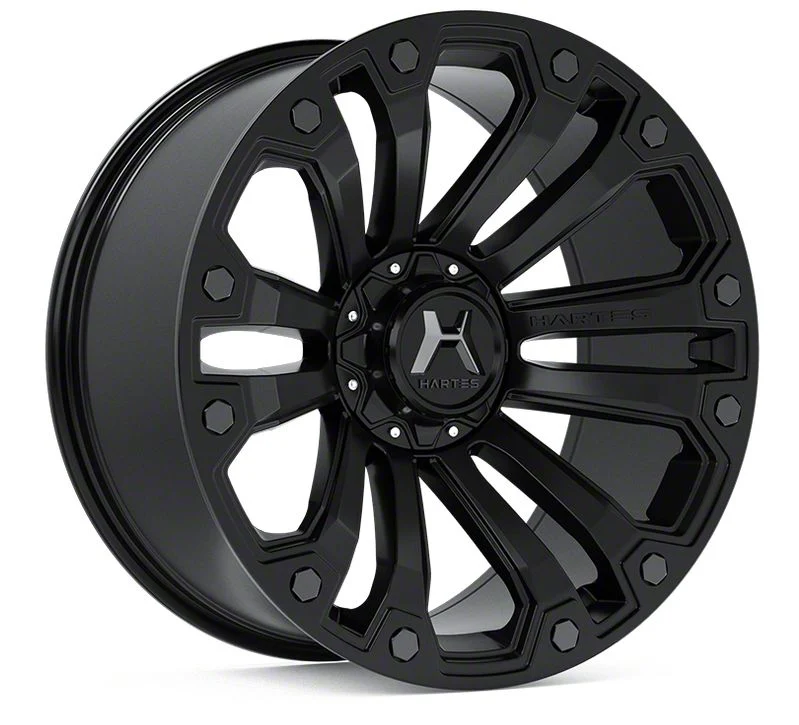 Hartes Metal Rhino Matte Black 6-Lug Wheel; 20x10; -18mm Offset (07-14 Tahoe)