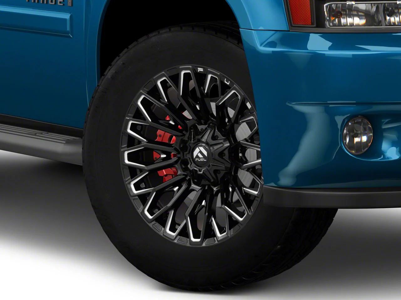 Hartes Metal Strike Gloss Black Milled 6-Lug Wheel; 20x9; 0mm Offset (07-14 Tahoe)