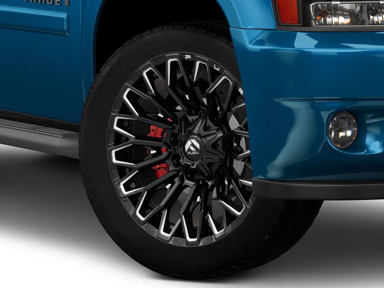 Hartes Metal Strike Gloss Black Milled 6-Lug Wheel; 22x10; -18mm Offset (07-14 Tahoe)
