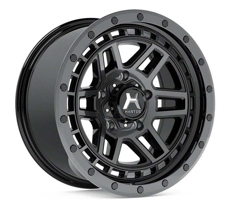 Hartes Metal Beast Matte Black 6-Lug Wheel; 18x9; 20mm Offset (19-23 Ranger)