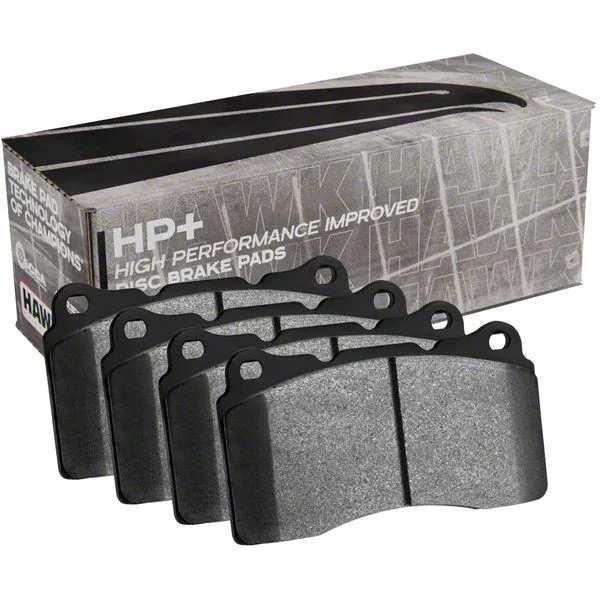 Hawk Performance HP Plus Brake Pads; 1-Piece; Rear Pair (06-08 Corvette C6 Z06)