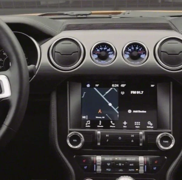 Hellhorse Performance Sync 3 4 to 8-Inch Navigation Touchscreen Upgrade Kit (19-23 Mustang w/ 8-Inch Display)