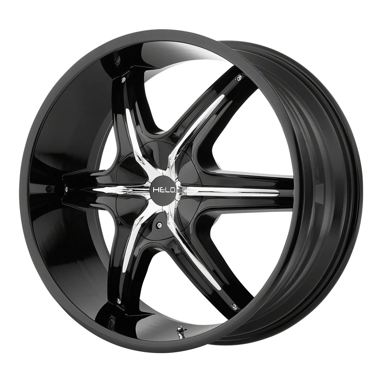 HELO HE891 Gloss Black Wheel; 20x8.5; 10mm Offset (06-10 RWD Charger)