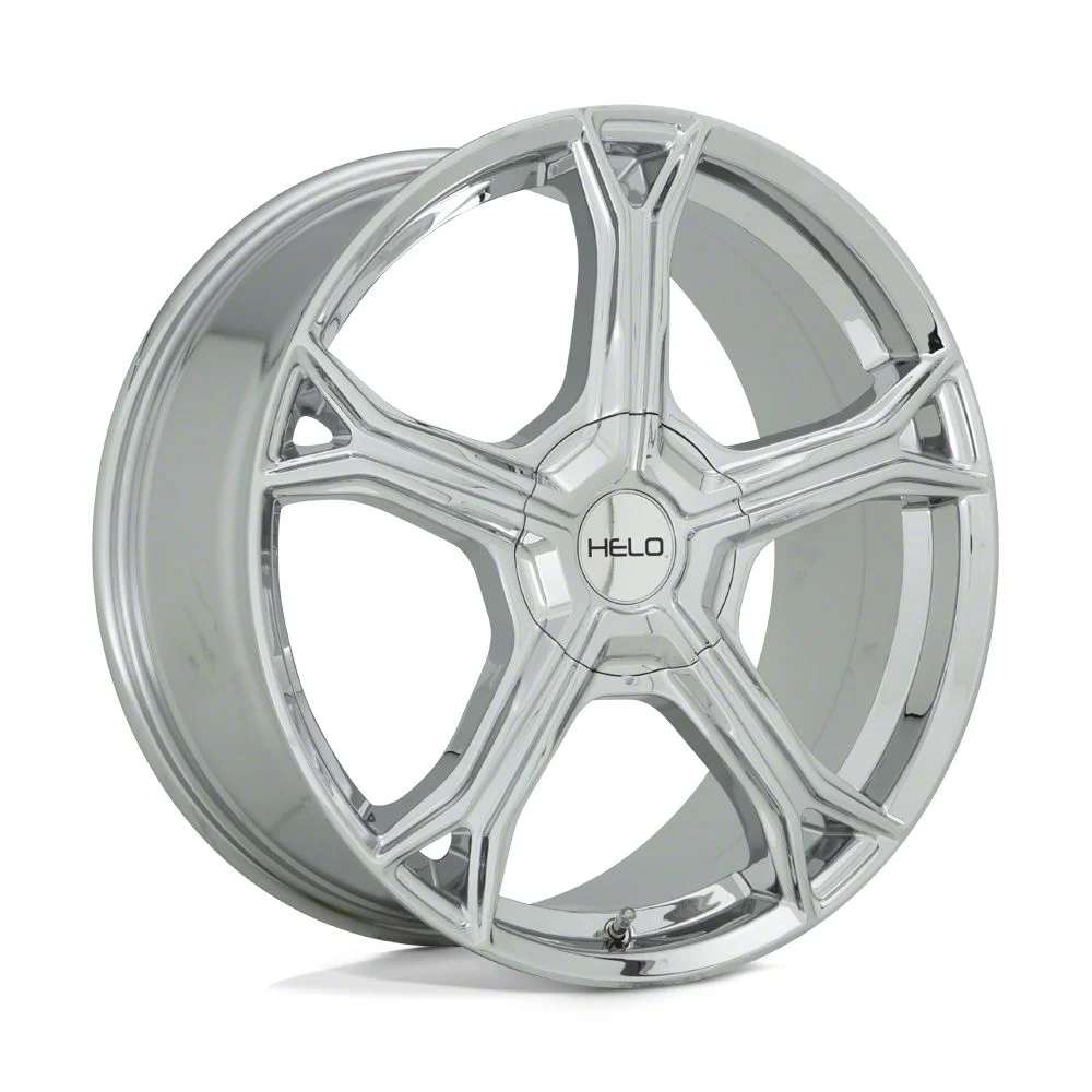 HELO HE915 Chrome Wheel; 17x7.5; 38mm Offset (11-23 AWD Charger)