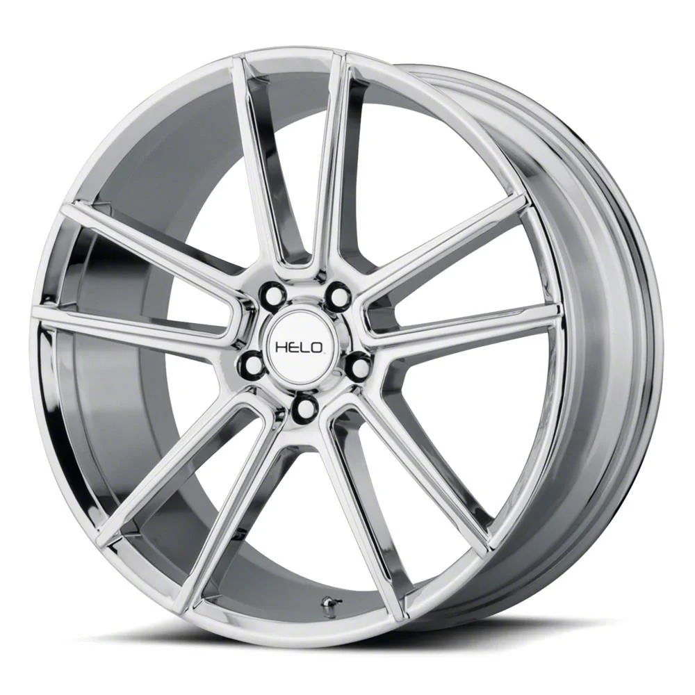 HELO HE911 Chrome Wheel; 20x8.5; 40mm Offset (21-26 Mustang Mach-E)
