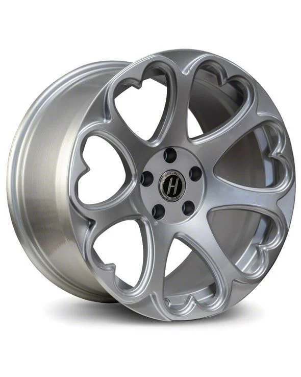 KOKORO MONOC Silver Wheel; 18x9.5; 38mm Offset (10-14 Mustang GT w/o Performance Pack, V6)