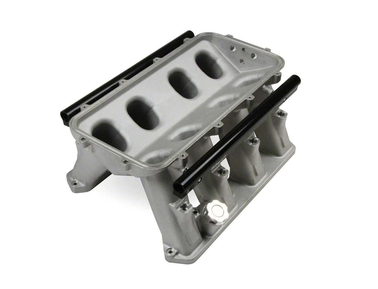 Holley EFI Gen II HEMI Hi-Ram Intake Manifold Base (08-20 5.7L HEMI, 6.1L HEMI, 6.4L HEMI Challenger)