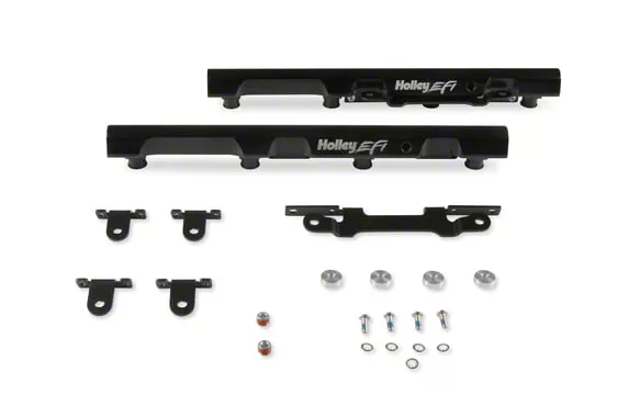 Holley EFI Hi-Flow Fuel Rails (08-23 5.7L HEMI, 6.1L HEMI, 6.4L HEMI Challenger)