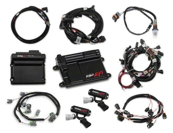 Holley EFI Coyote Ti-VCT Controller HP EFI ECU Module Kit with Bosch Oxygen Sensor (11-12 Mustang GT)
