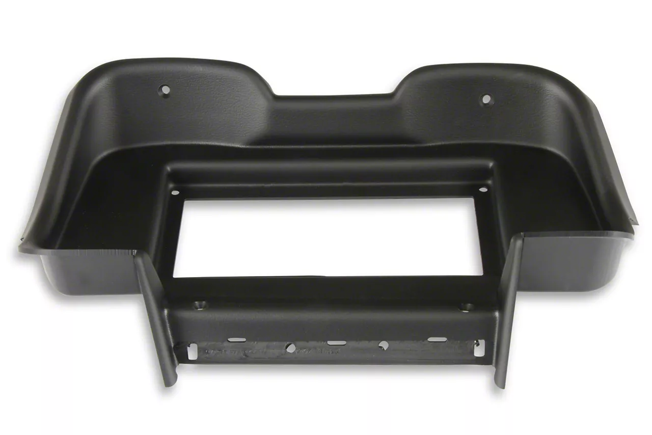 Holley EFI Dash Bezel for Holley EFI 6.86-Inch Dashes; Black (10-15 Camaro)