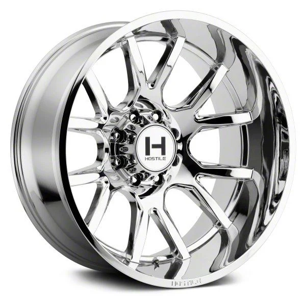 Hostile Rage Armor Plated 6-Lug Wheel; 20x9; 12mm Offset (07-14 Tahoe)