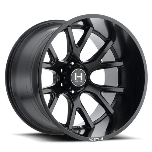 Hostile Rage Asphalt 6-Lug Wheel; 20x10; -19mm Offset (07-14 Tahoe)