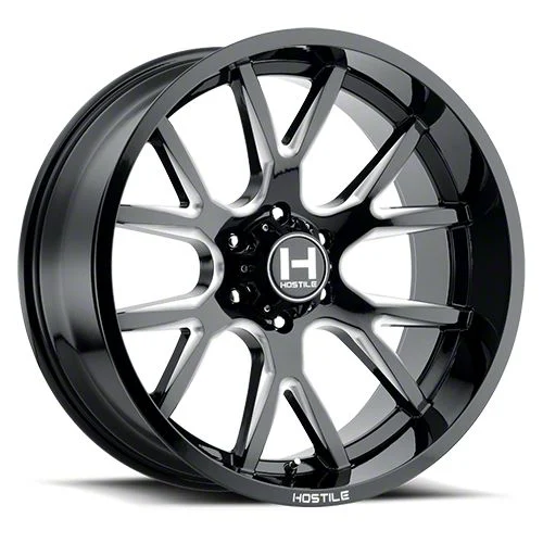 Hostile Rage Blade Cut 6-Lug Wheel; 20x10; -19mm Offset (07-14 Tahoe)