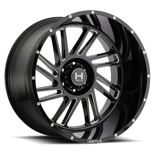 Hostile Stryker Blade Cut 6-Lug Wheel; 20x10; -19mm Offset (07-14 Tahoe)