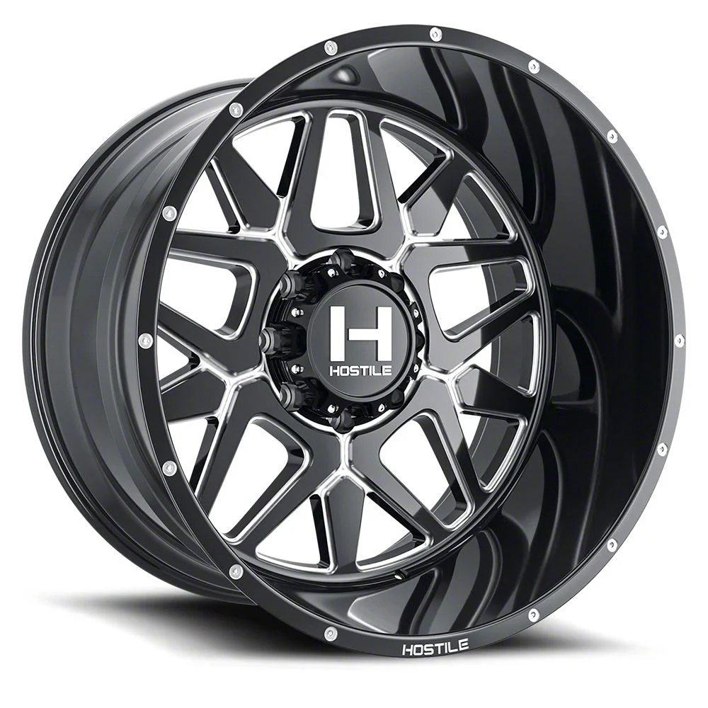 Hostile Diablo Blade Cut 8-Lug Wheel; 20x10; -19mm Offset (15-19 Sierra 2500 HD)