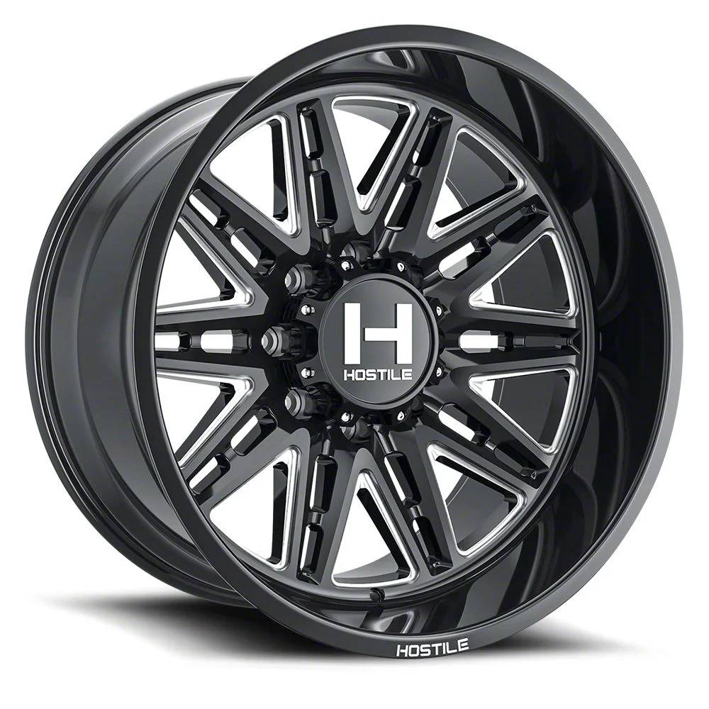 Hostile Maniac Blade Cut 8-Lug Wheel; 20x10; -19mm Offset (15-19 Sierra 2500 HD)