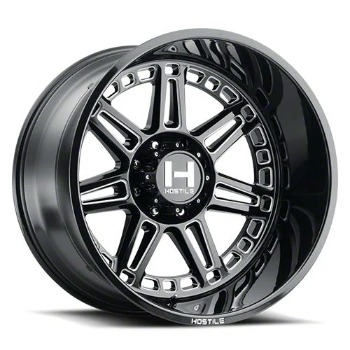 Hostile Lunatic Blade Cut 8-Lug Wheel; 20x10; -19mm Offset (20-26 Sierra 2500 HD)